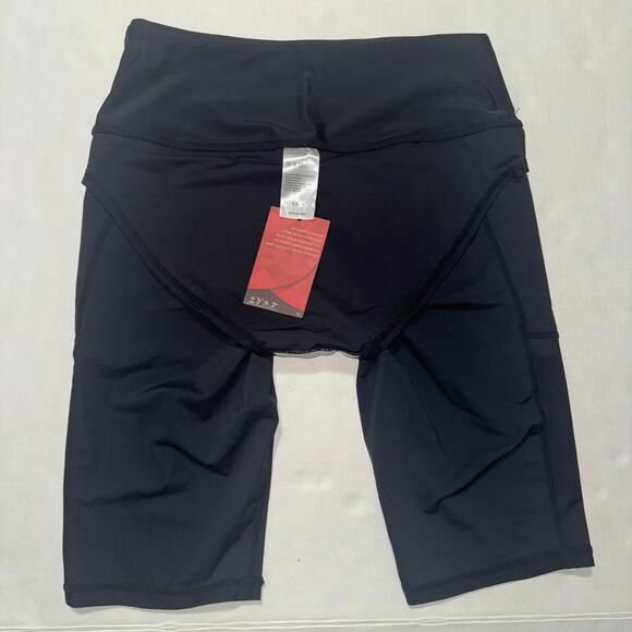 Santiny Womens Size L Shorts High Waisted Swim Surfing Travel Vacation Resort - Picture 4 of 9